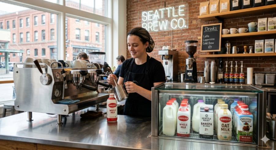 Milk Fridge for Your Coffee Setup